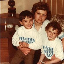Barbara Rizzo e i suoi figli Giuseppe e Salvatore
