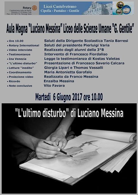 Al Liceo “G. Gentile” di Castelvetrano un incontro per ricordare Luciano Messina.