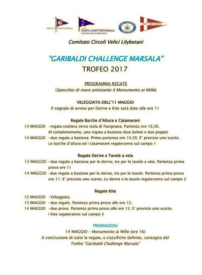 Garibaldi Challenge Marsala