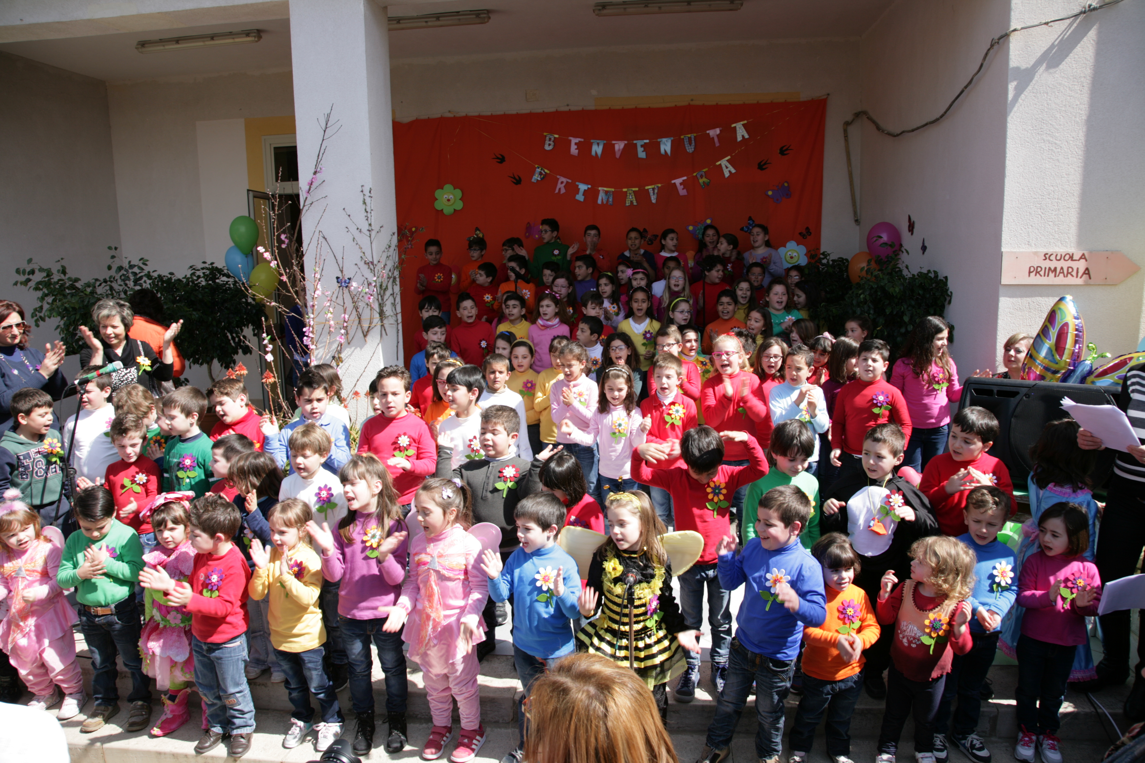 I. C. “Alcide De Gasperi”: gli alunni del plesso “Piano Olivieri” festeggiano la Primavera