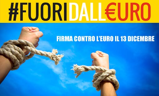"Fuori dall'Euro": il meetup "Il Grillo di Marsala" ha raccolto 400 firme