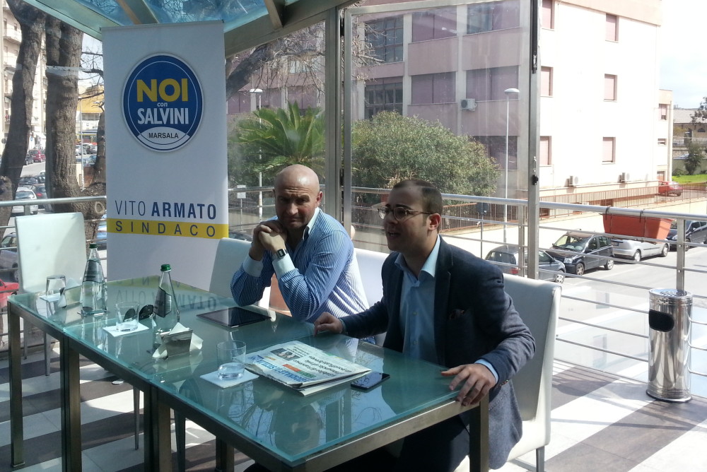 Marsala: il movimento “Noi con Salvini” candida a sindaco Vito Armato