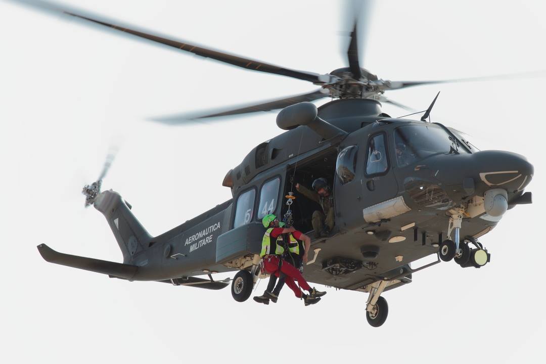 La strategia di pronto intervento per i soccorsi del reparto elicotteri di Birgi