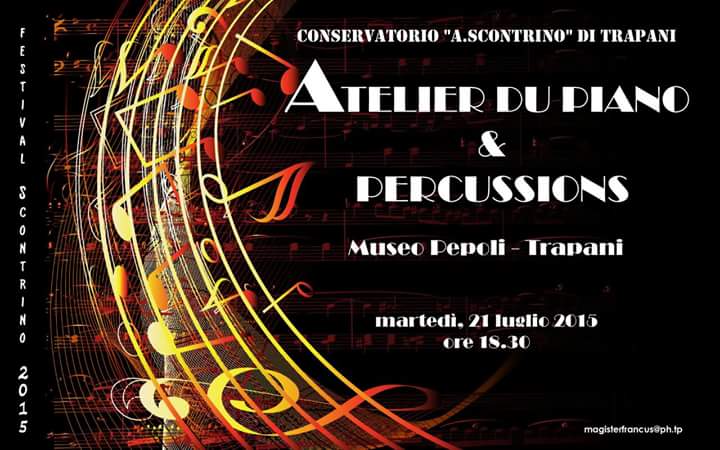 Conservatorio “Scontrino”: al Museo Pepoli un concerto del gruppo “Atelier du piano & percussions”