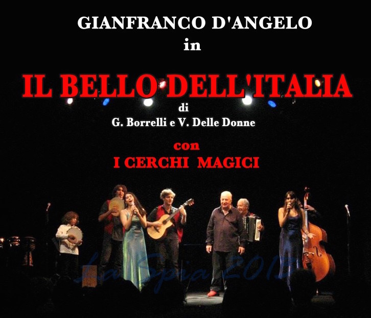 Teatro Torre Xiare: domenica 26 luglio arriva Gianfranco D’Angelo con “Il Bello dell’Italia”