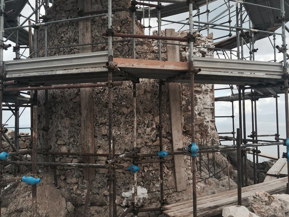Scopello: prosegue il restauro di torre Bennistra, presto anche un punto panoramico e un osservatorio