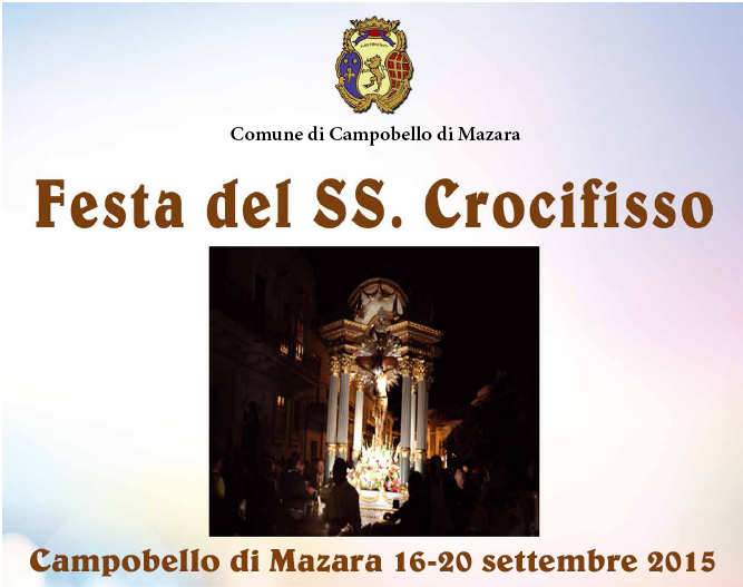 Festeggiamenti a Campobello in onore del SS. Crocifisso
