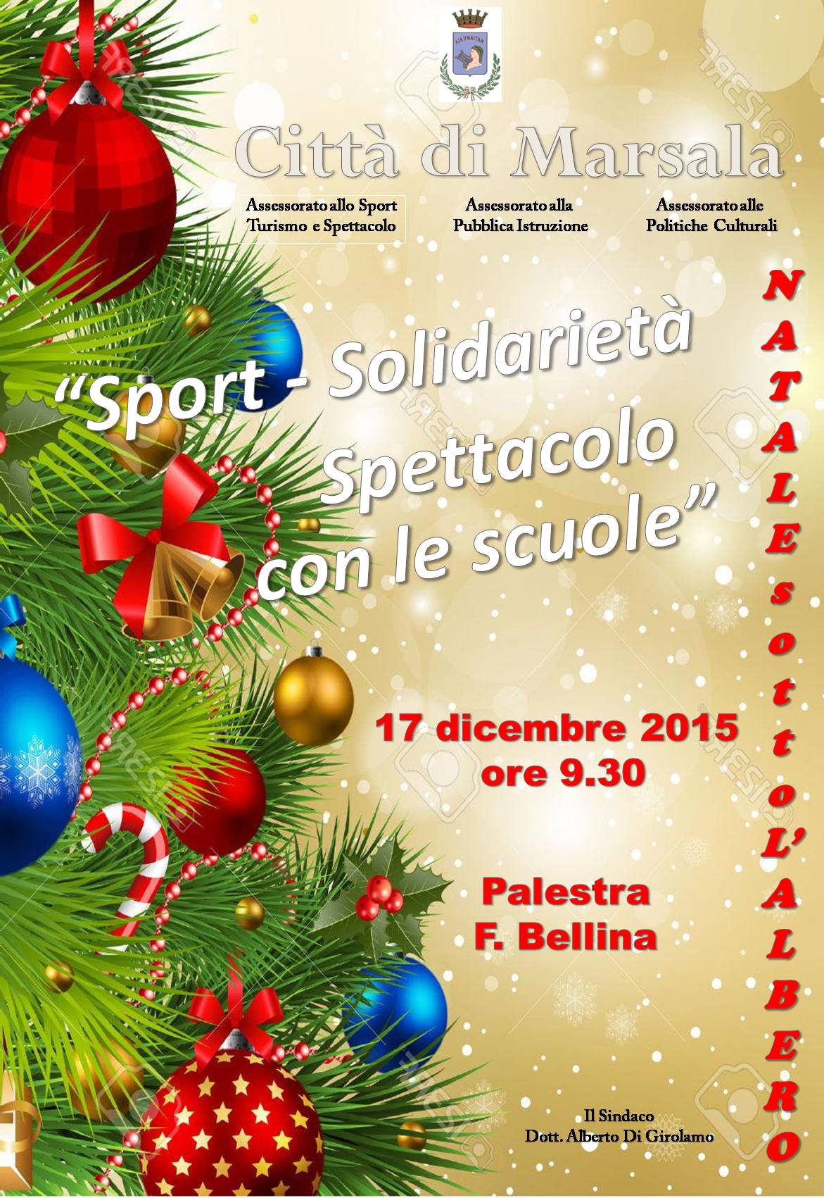 Natale Sotto L Albero.Natale Sotto L Albero Numerosi Studenti Per L Evento Organizzato Alla Palestra Bellina Itaca Notizie