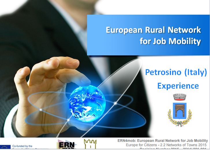 Petrosino partecipa al Forum Europeo sulla mobilità del lavoro dei Comuni Rurali che si sta svolgendo in Spagna