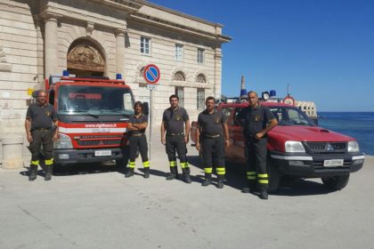 Vigili del fuoco, potenziato il servizio a Favignana
