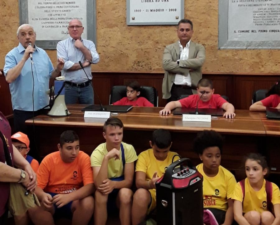 Il Grest di Marsala in visita alla Chiesa Madre e a Palazzo VII Aprile (VIDEO)