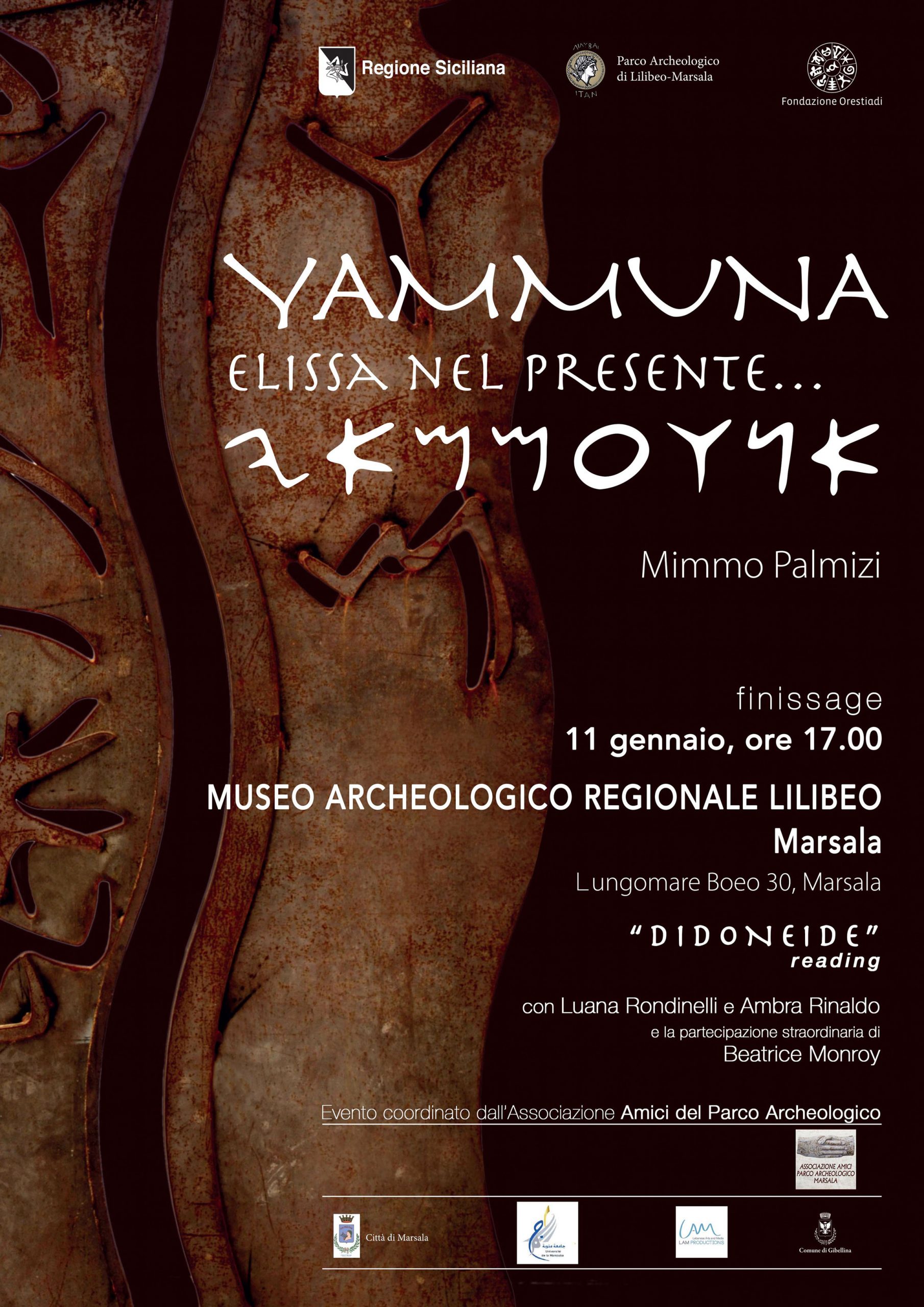 “Yammuna”, reading conclusivo dedicato a Didone al Museo Lilibeo