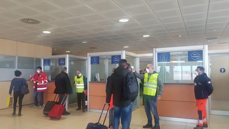 Coronavirus, controlli a Birgi. Le precisazioni del presidente Ombra