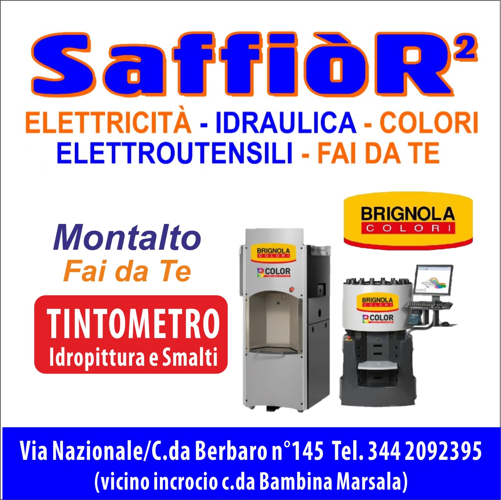 La ferramenta SAFFIO’ R2 è aperta e attiva il servizio a domicilio