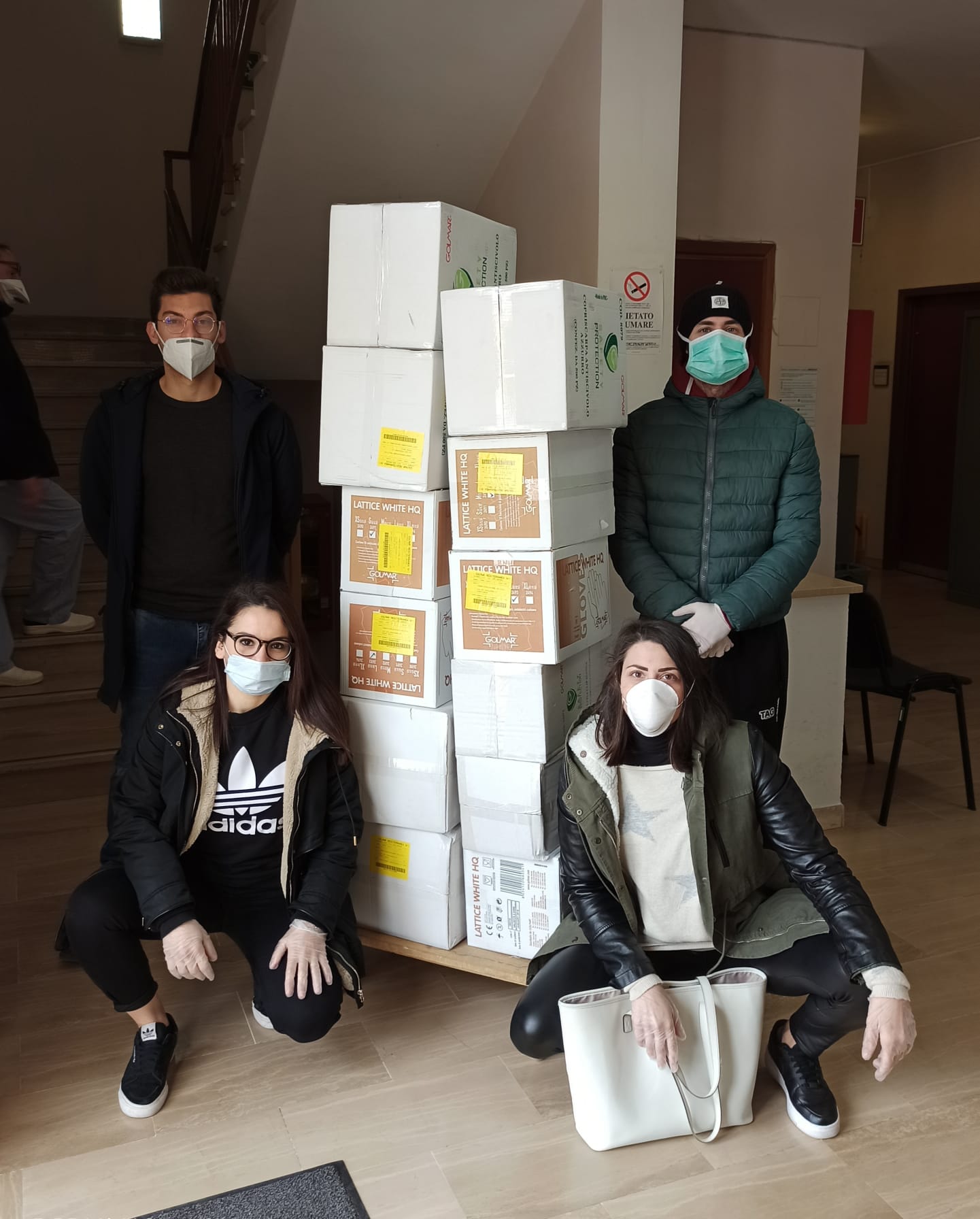 Agorà e Trapani per il Futuro donano al Sant’Antonio Abate materiale sanitario