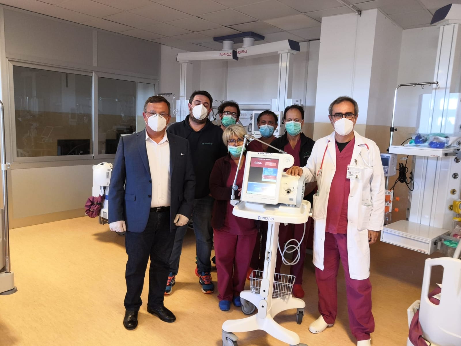 Ance Trapani dona un ventilatore polmonare al Paolo Borsellino