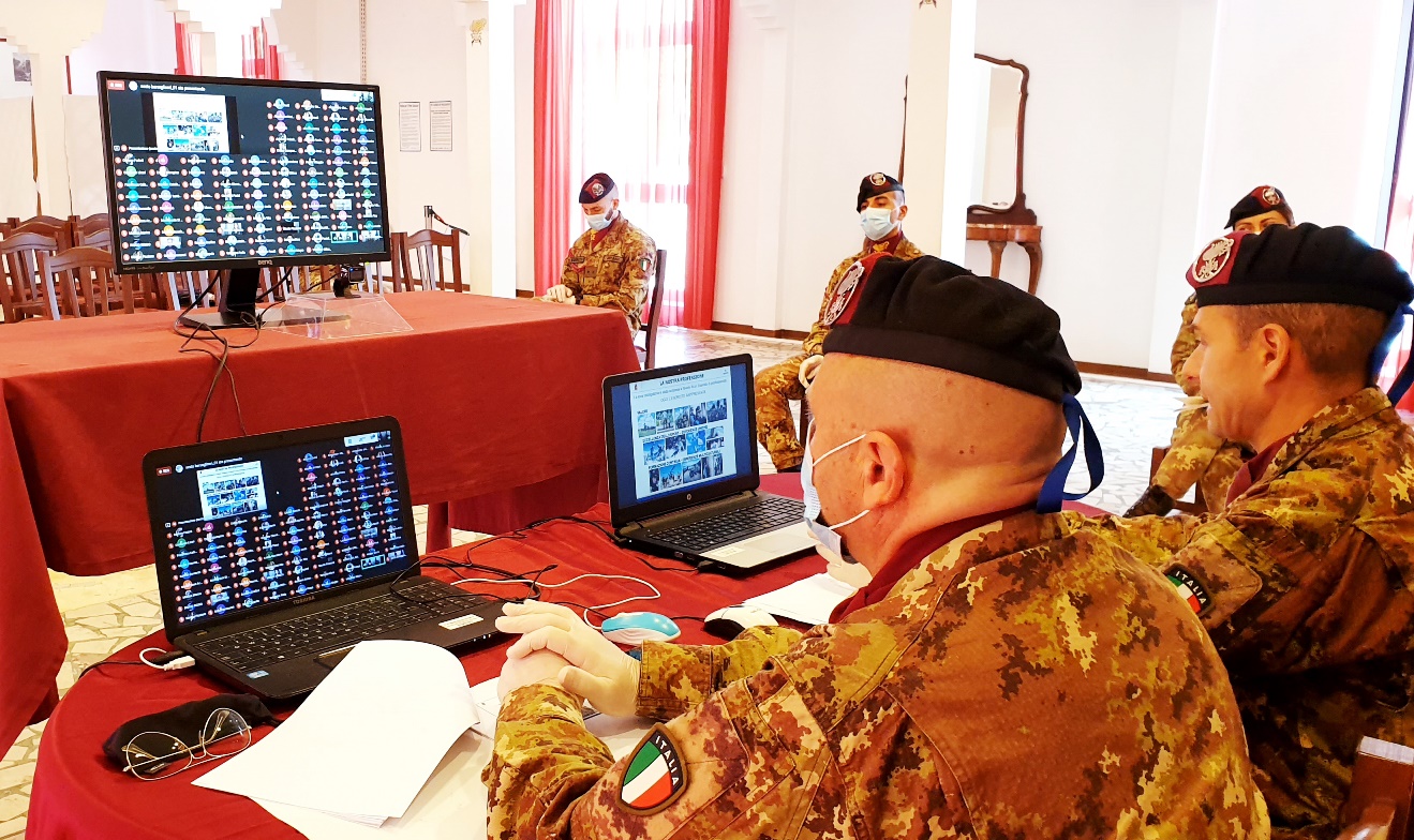 L’Esercito in videoconferenza con gli studenti del Commerciale di Marsala