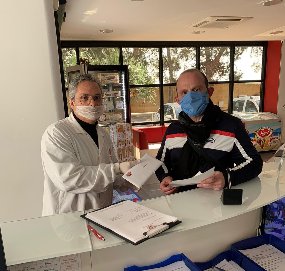 Da Sigel e Donnafugata 92 buoni spesa per le famiglie di Sappusi