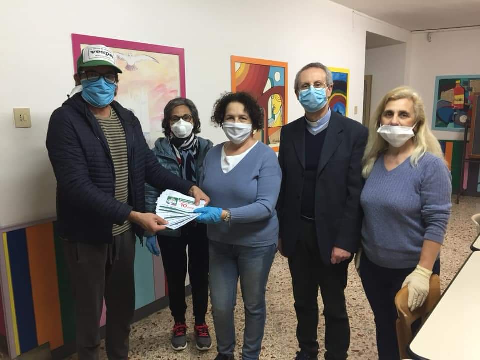 Asmap consegna buoni spesa alla Caritas di Marsala