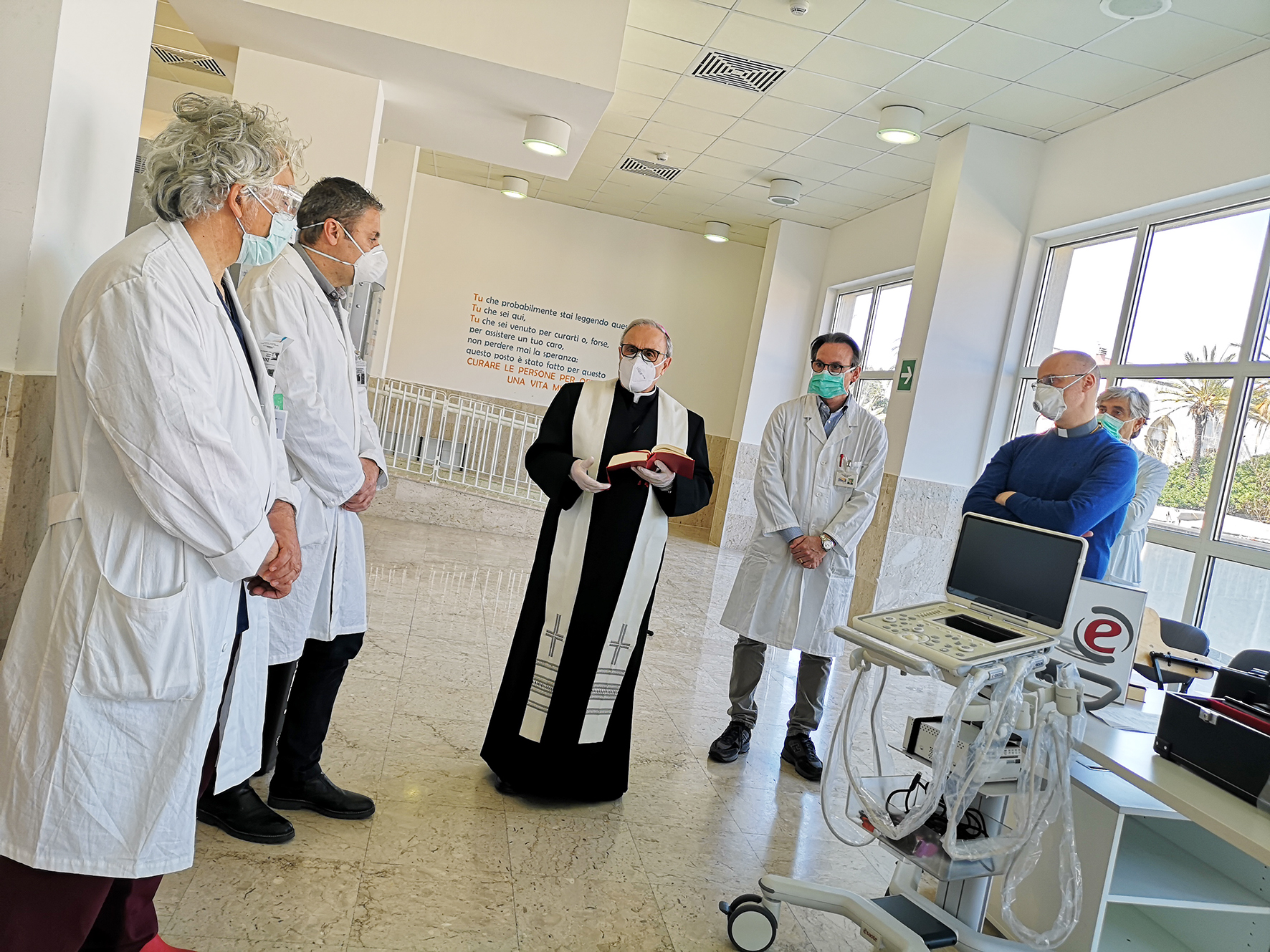 La Diocesi di Mazara dona un ecografo all’ospedale “Abele Ajello”