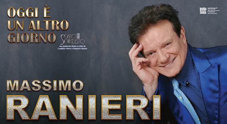 Rinviato al 13 novembre il concerto di Massimo Ranieri al Teatro Impero di Marsala