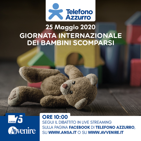 25 maggio Giornata dei bambini scomparsi, i dati del 2019 di Telefono Azzurro
