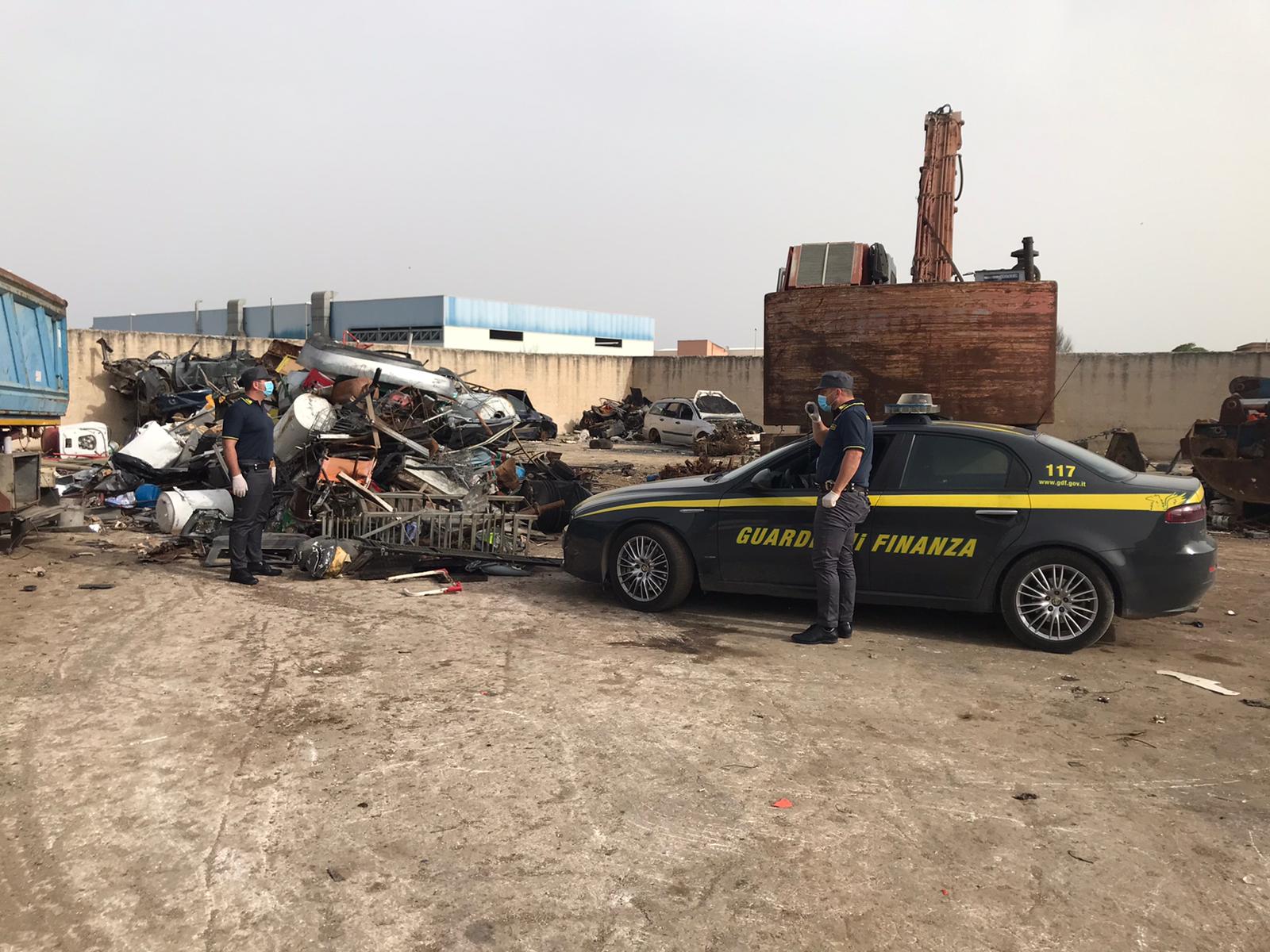 Castelvetrano: la Finanza scopre un traffico illecito di rifiuti, sequestrati conti correnti e aziende