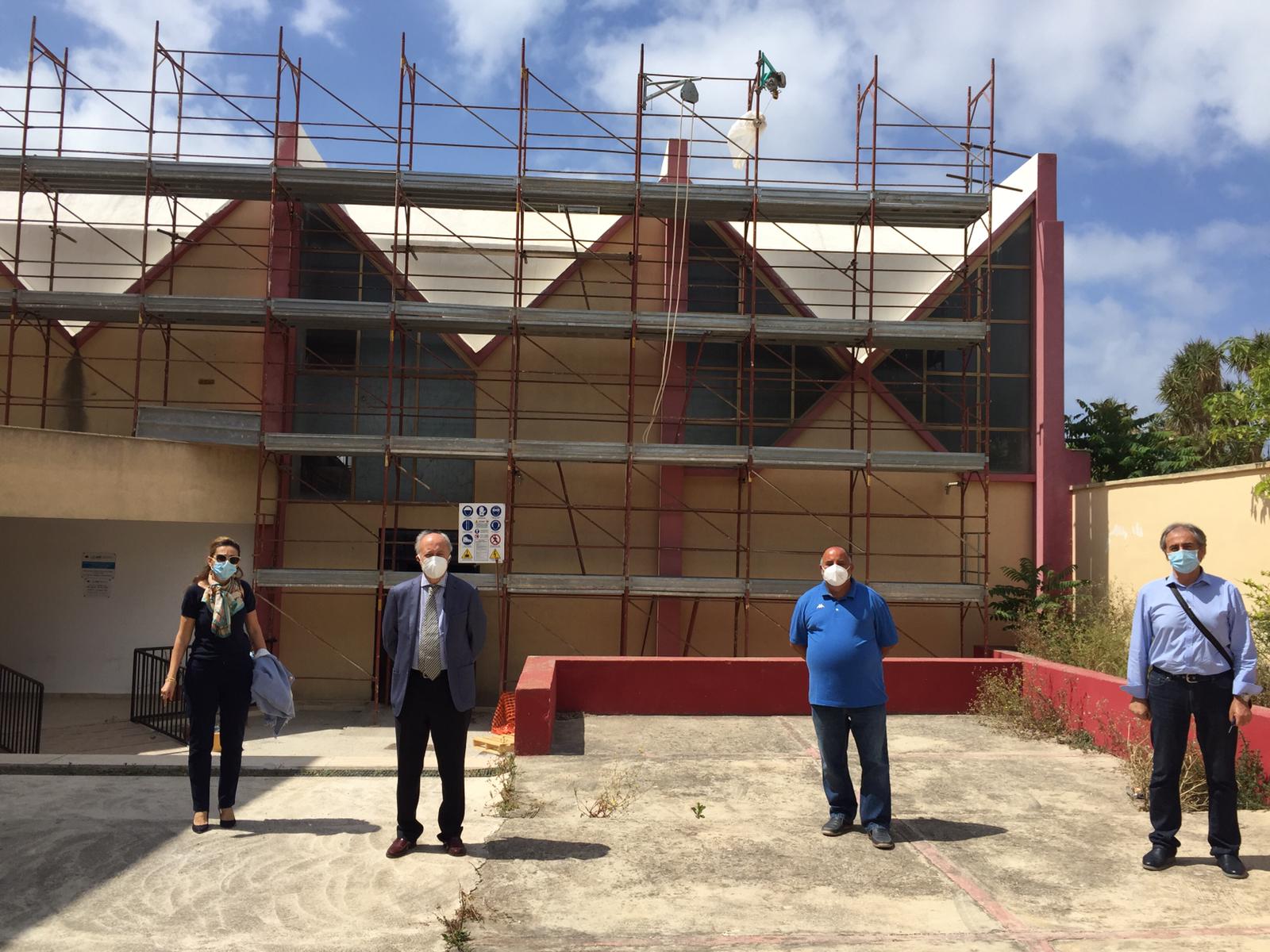 Marsala: riprendono i lavori di manutezione nelle scuole