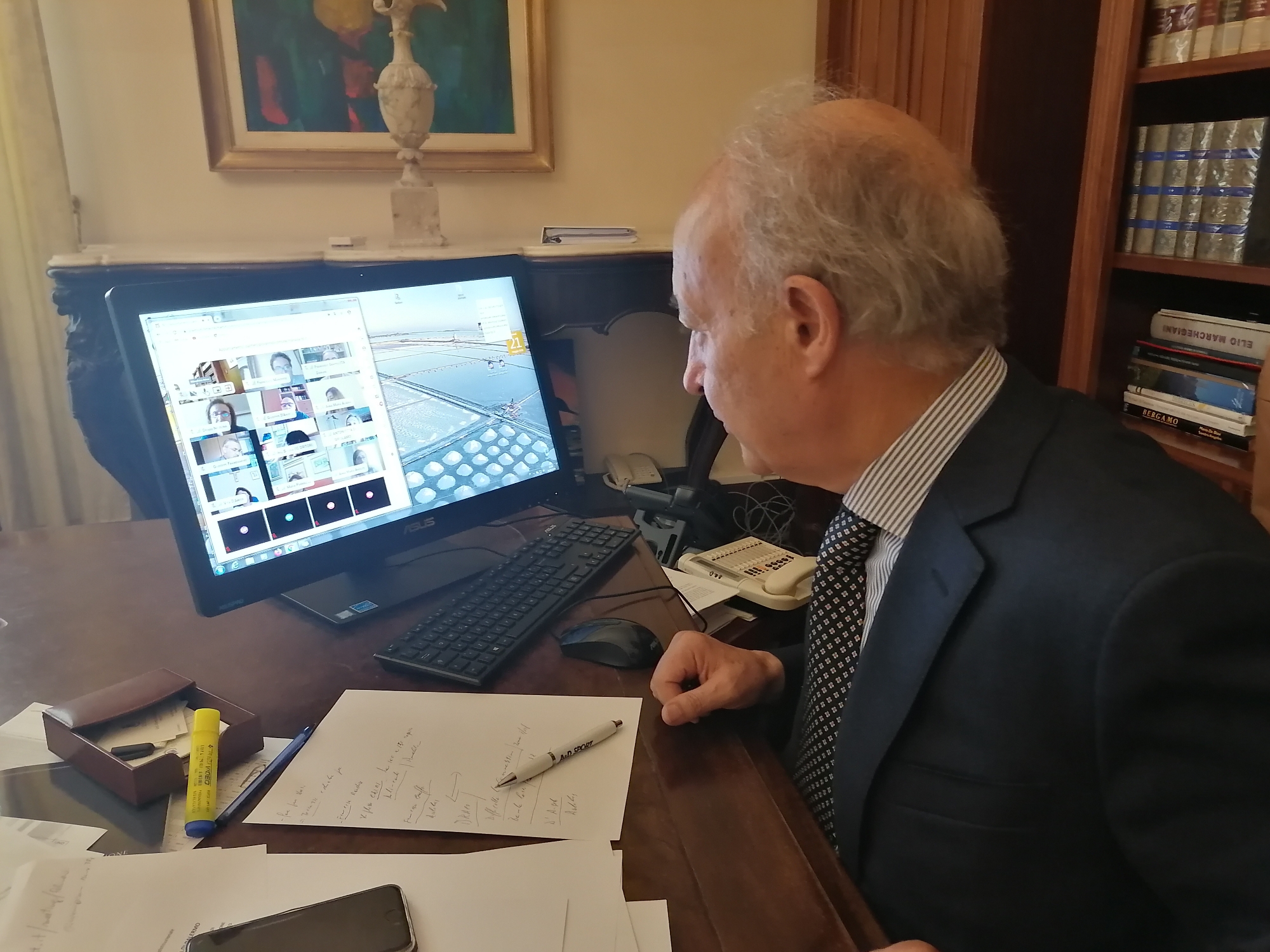 L’Amministrazione marsalese in video-conferenza con i presidi per programmare il prossimo anno scolastico