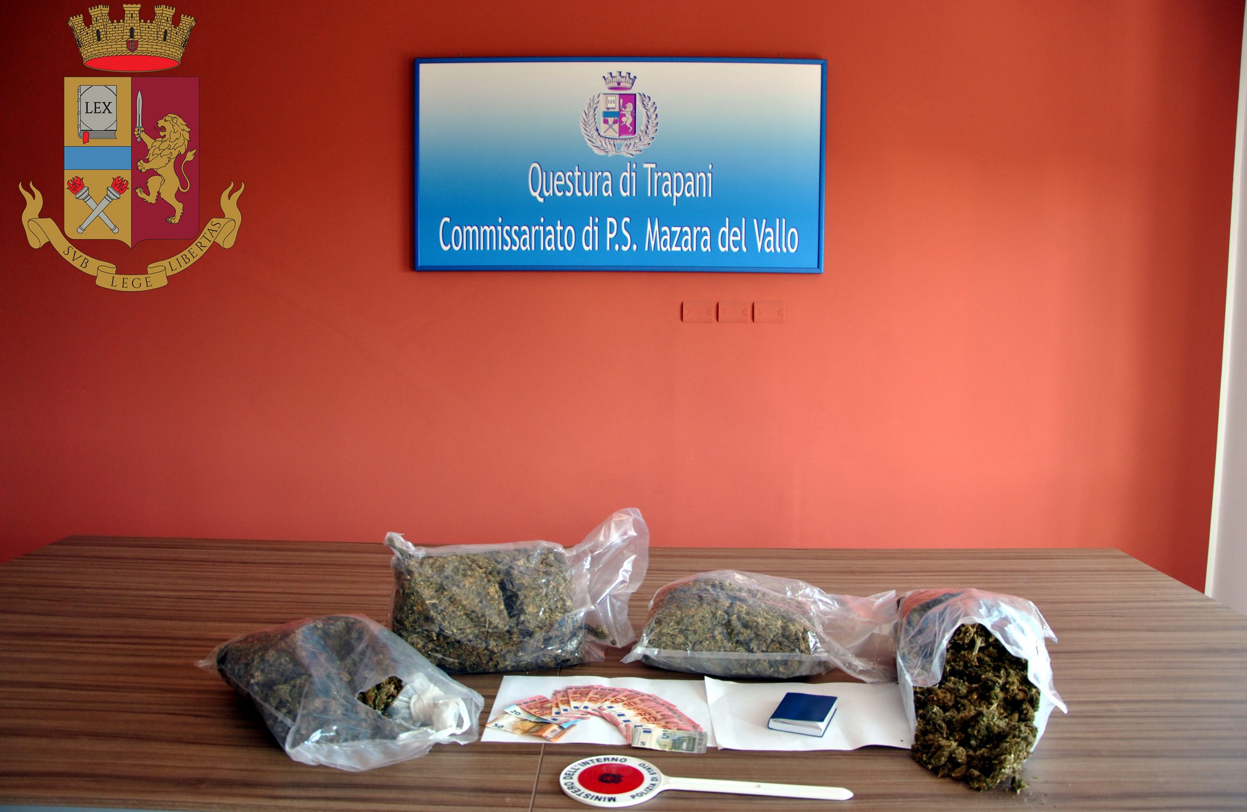 Droga, sequestri e arresti a Mazara del Vallo