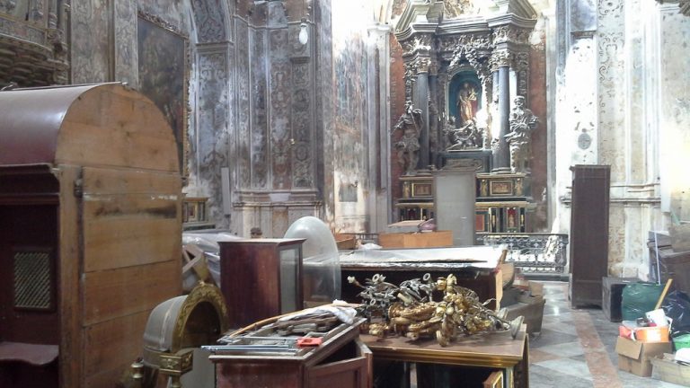 Chiesa San Giuseppe: proseguono i lavori di messa in sicurezza e restauro