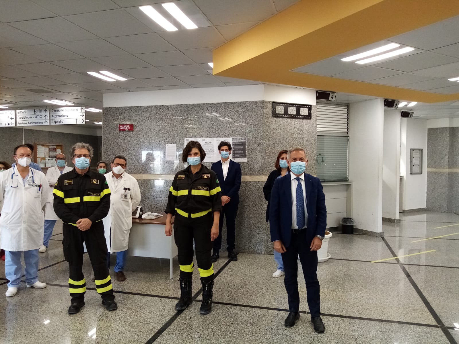 Coronavirus, diverse donazioni all’Asp di Trapani