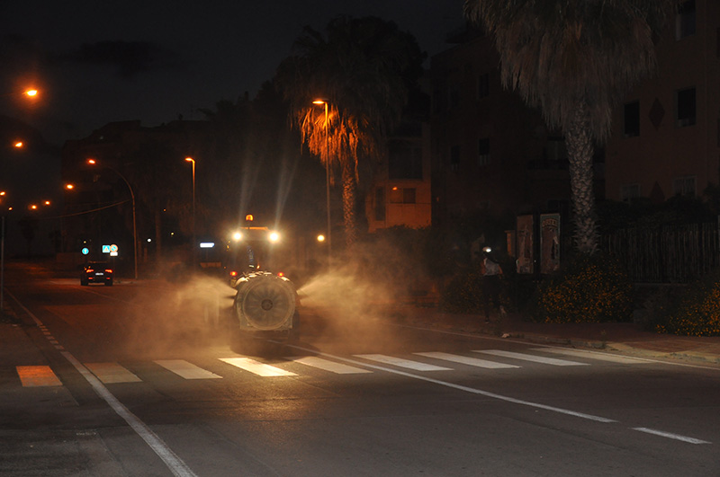 Marsala, continua la sanificazione del territorio