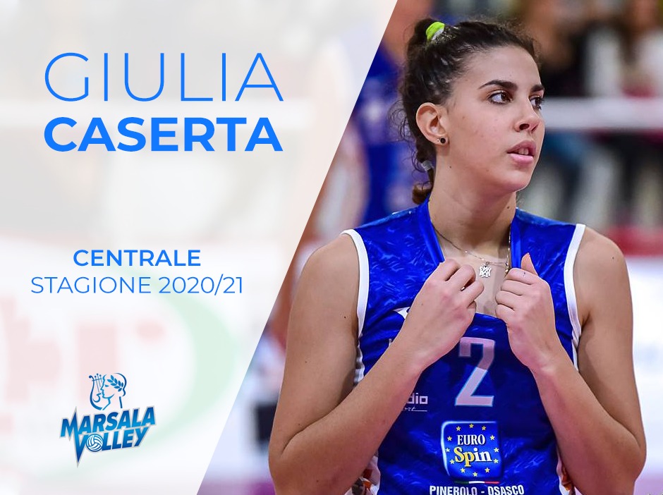 La Sigel Marsala si rinnova: arriva la centrale Giulia Caserta
