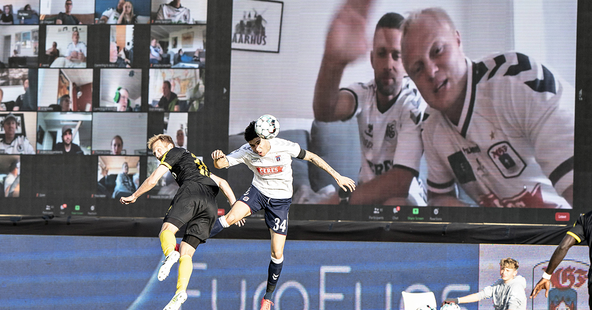 In Danimarca il tifo virtuale grazie a zoom