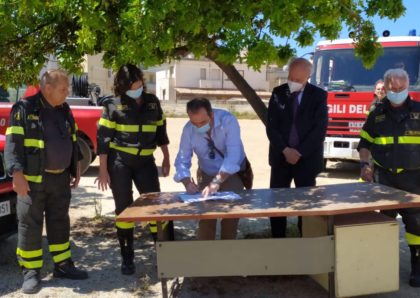 I Vigili del Fuoco di Marsala avranno una nuova sede. Sorgerà in via Grotta del Toro (VIDEO)