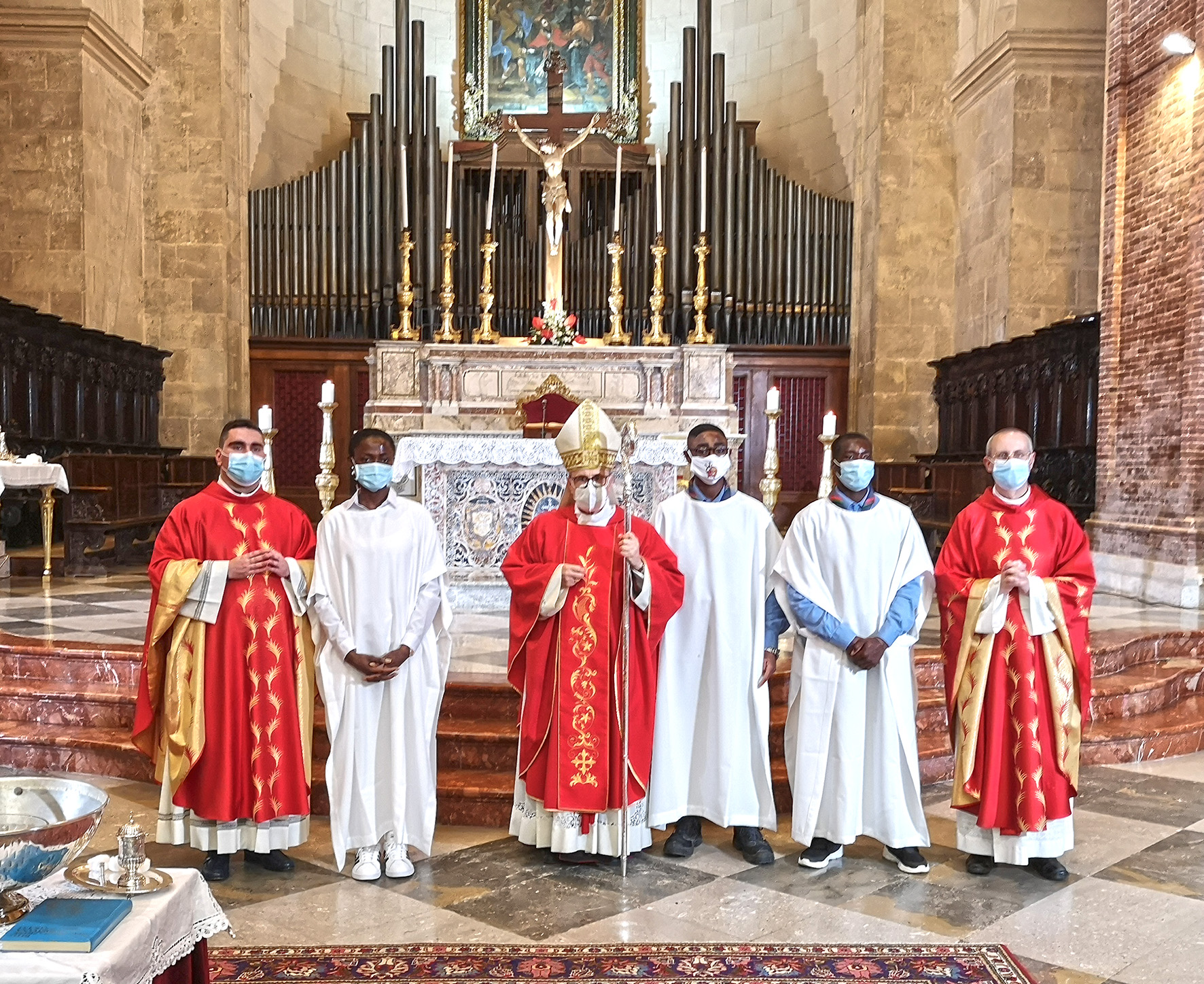Iniziazione cristiana per quattro ragazzi africani che vivono a Mazara e Marsala