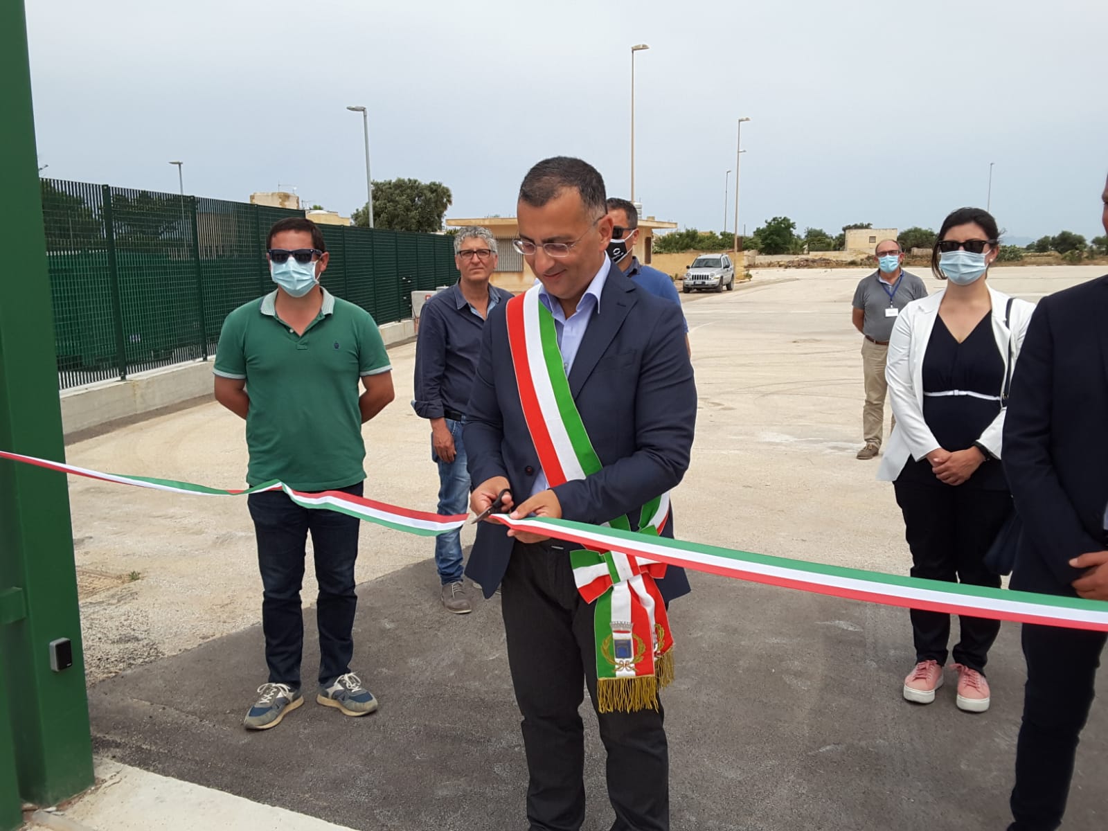 Petrosino, inaugurato l’Ecocentro comunale – VIDEO
