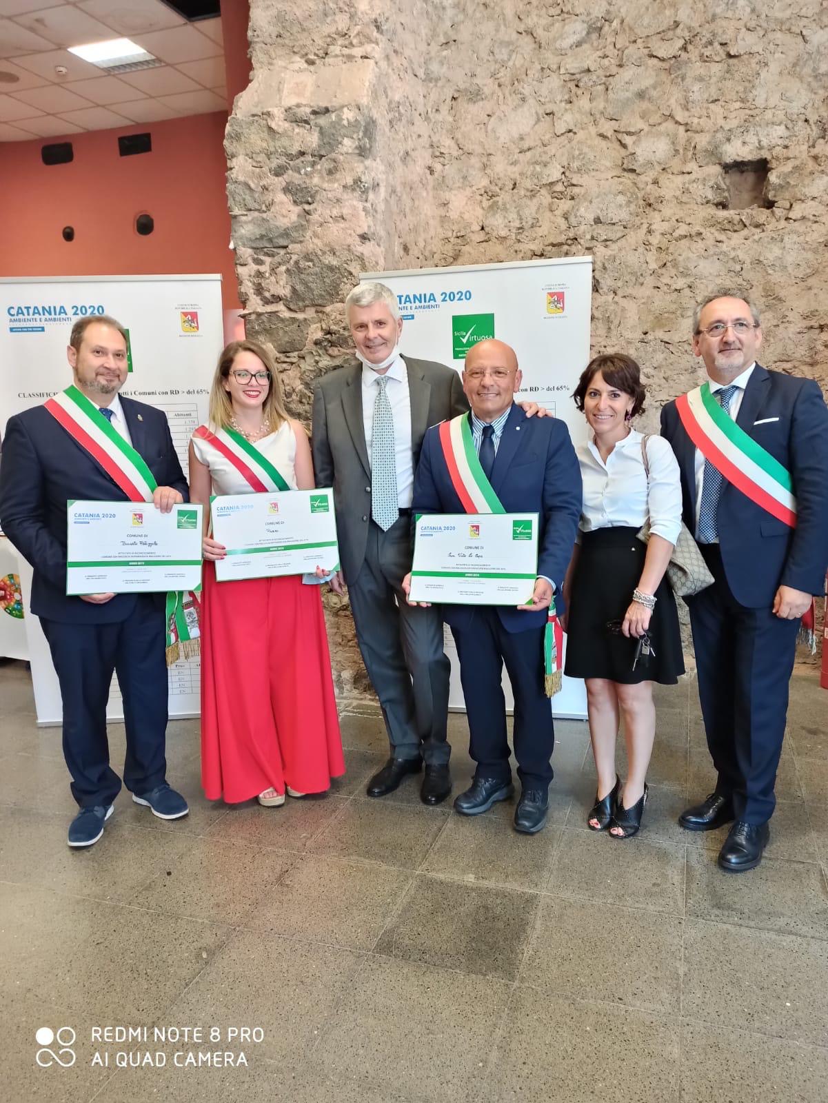 Comuni virtuosi per la raccolta differenziata, tra i premiati anche Salemi e San Vito