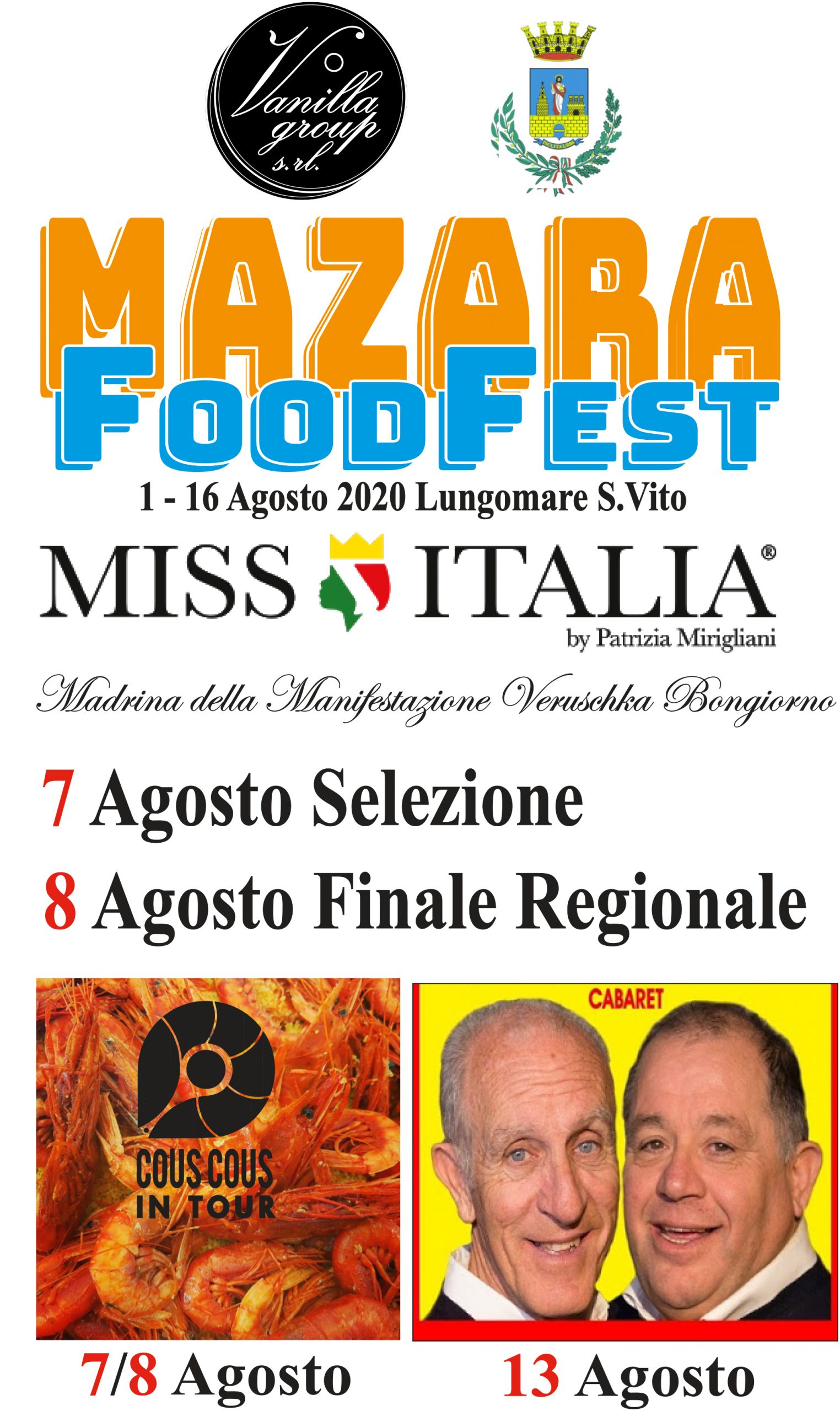 Mazara Food Fest, tutto pronto per il Festival enogastronomico