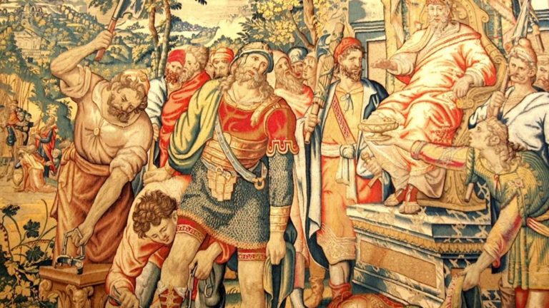 Restauro Arazzi Fiamminghi di Marsala, un percorso per visitarli a Palermo