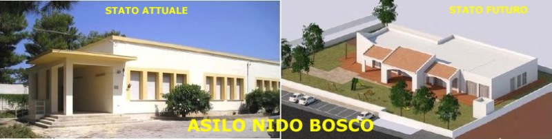 Nuovo asilo nido in contrada Bosco, finanziato con fondi europei