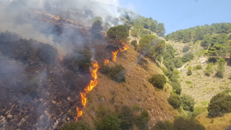 I militari del C.S.A.R. Birgi a Montagna Grande, sganciati 72mila litri d’acqua