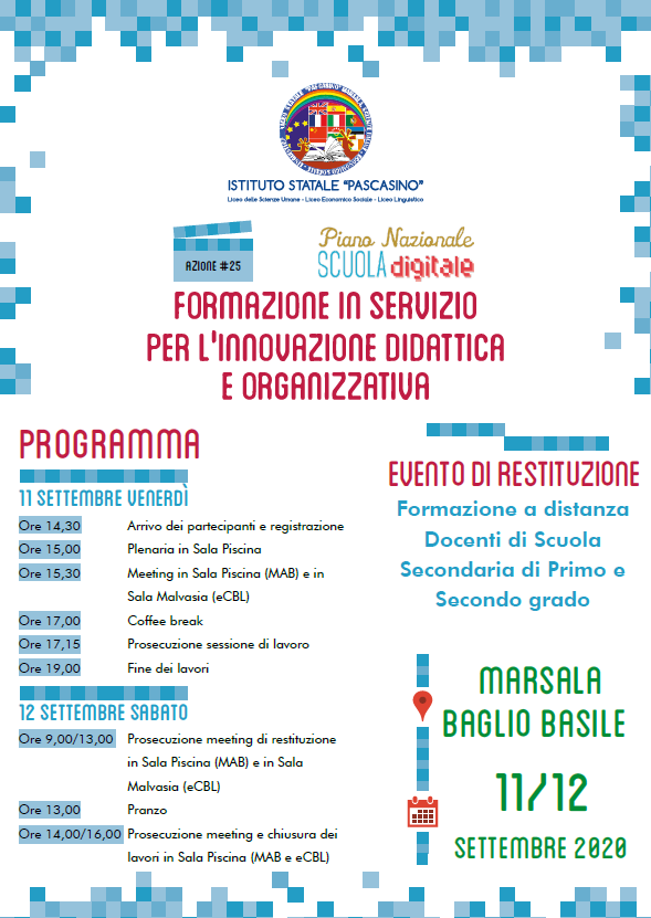 Innovazione didattica, docenti di tutta Italia a Marsala e Petrosino per “Digitale Trasversale”