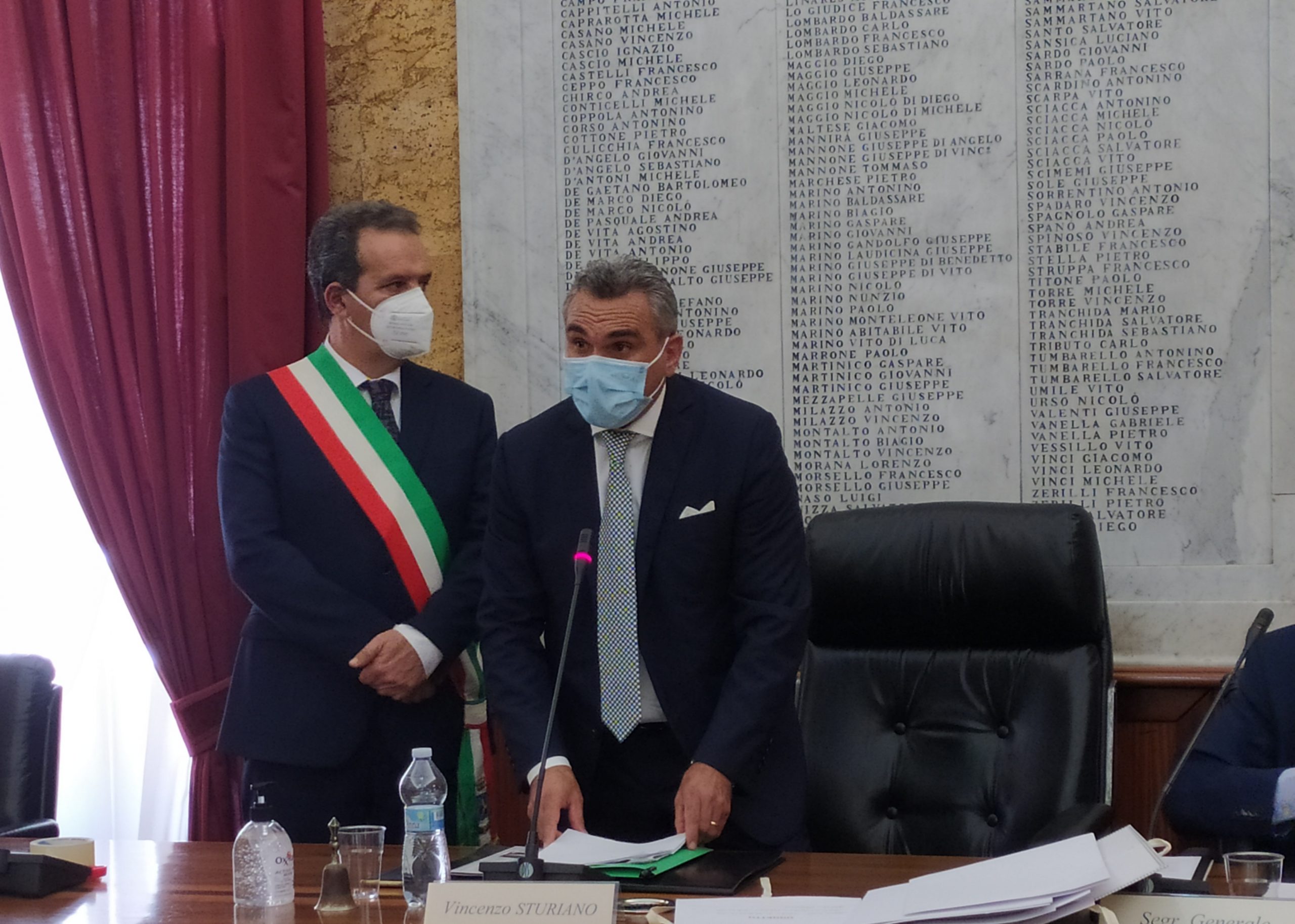 Enzo Sturiano confermato presidente del Consiglio comunale di Marsala