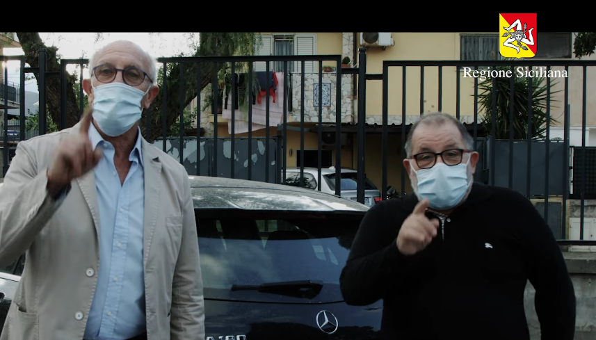 Nello spot Sicilia anti-Covid Toti e Totino. IL VIDEO