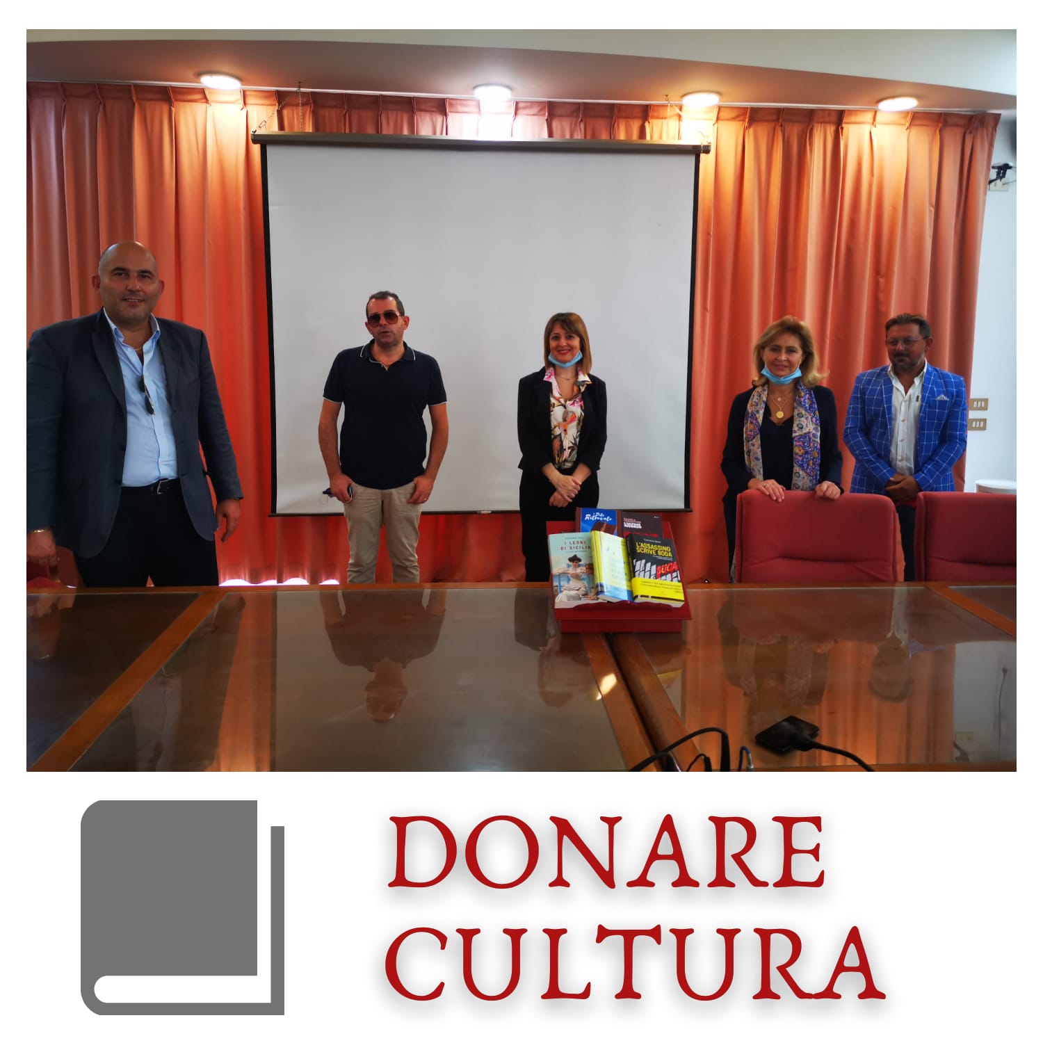 Donare Cultura: l’associazione Ciuri dona 5 volumi alla Biblioteca comunale “Struppa”