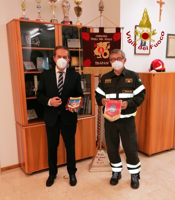 Il sindaco di Marsala al Comando provinciale dei Vigili del Fuoco: “Convergenza logistica”