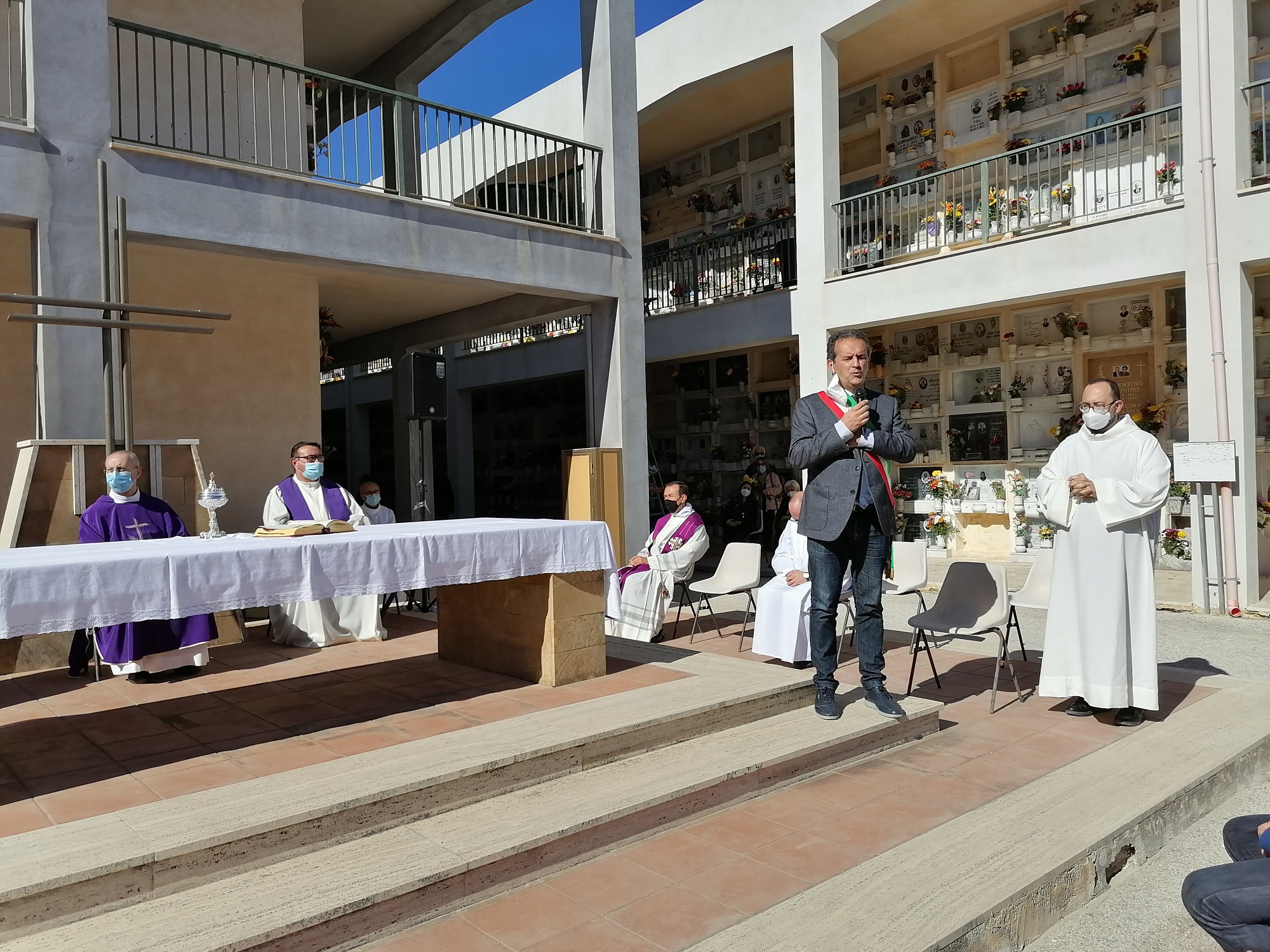 Marsala: al Cimitero una messa per i defunti della Città