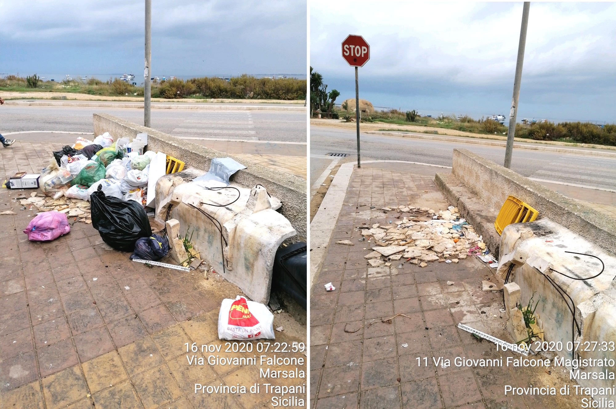 Marsala: continua la pulizia delle microdiscariche del territorio. LE IMMAGINI